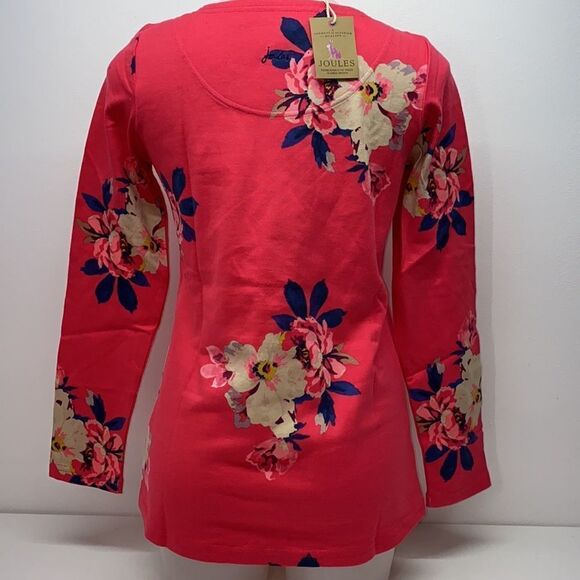 🔥JOULES RaspberryBircham Bloom Harbour JerseyTop New - Picture 9 of 10